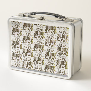 Save Children, Save Lives Metal Lunch Box