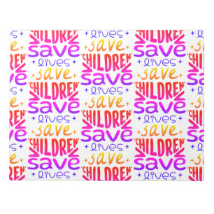 Save Children, Save Lives Notepad