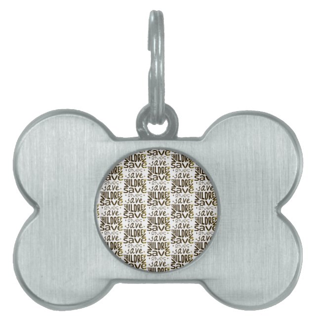 Save Children, Save Lives Pet ID Tag (Front)
