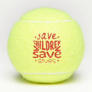 Save Children, Save Lives Tennis Balls