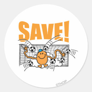 Save! Classic Round Sticker