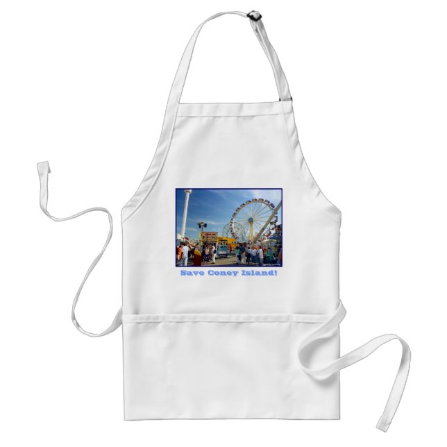 Save Coney Island! Apron (Front)