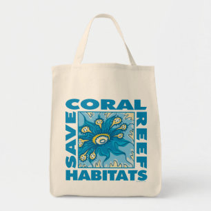 Save Coral Reefs Tote Bag
