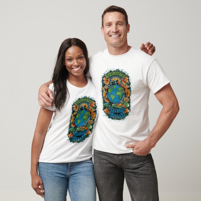 SAVE EARTH SAVE LIFE T-Shirt (Unisex)