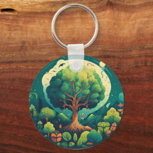 Save Earth, Save Nature – Eco-Friendly Key Ring