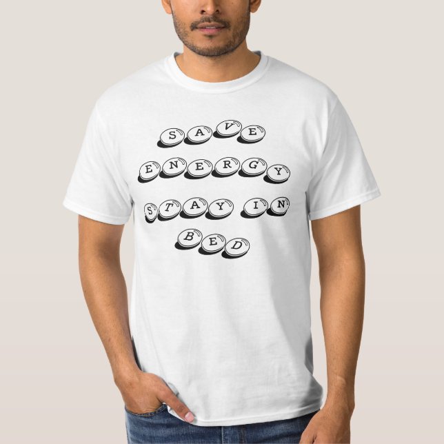 save energy T-Shirt (Front)
