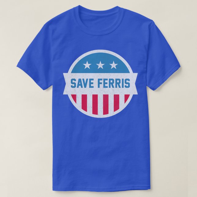 Save Ferris vintage design T-Shirt (Design Front)
