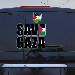 SAVE GAZA Car Sticker