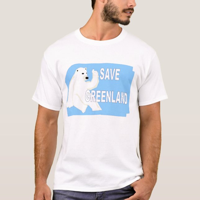 Save Greenland T-Shirt (Front)