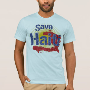 Save Haiti (Blue)  - Proceeds go to RED CROSS T-Shirt