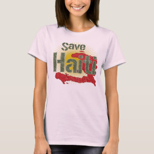 Save Haiti (Green) - Proceeds go to RED CROSS T-Shirt