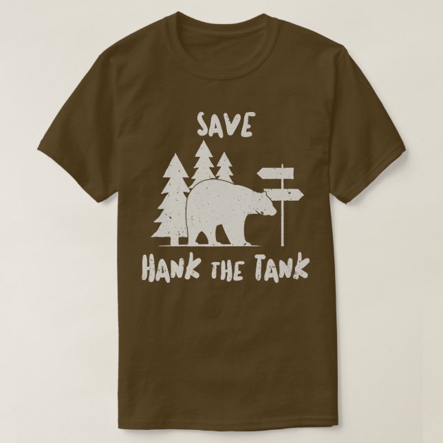 Save Hank The Tank - Lake Tahoe California Big Bla (Design Front)