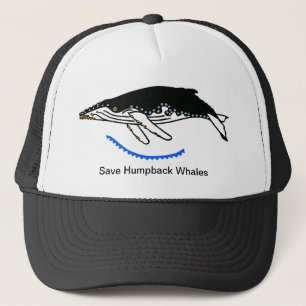 Save Humpback WHALES - Animal lover - Nature Trucker Hat