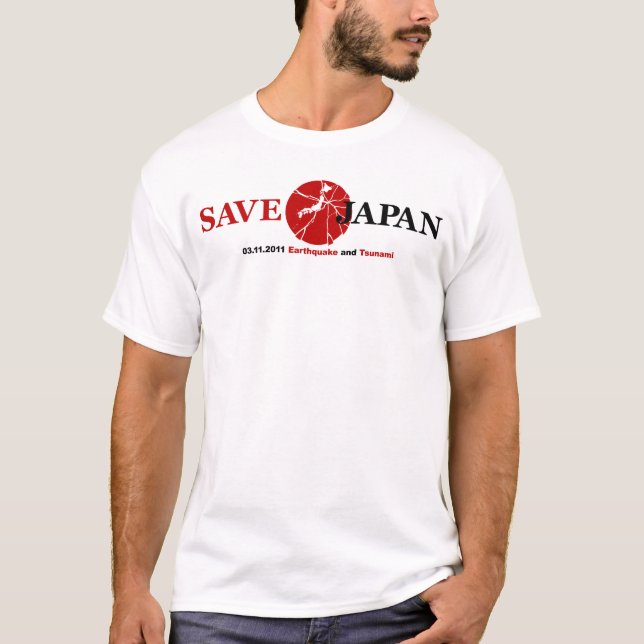SAVE JAPAN T-Shirt (Front)
