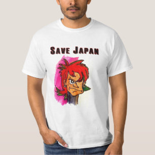 Save JAPAN T-Shirt Punk Boy