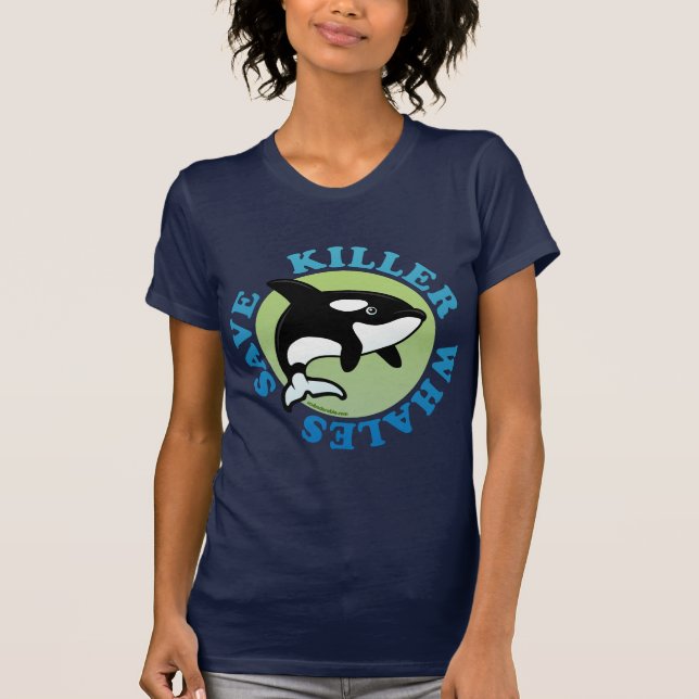 Save Killer Whales T-Shirt (Front)
