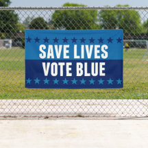 Save Lives Vote Blue 2026 Election Democrat