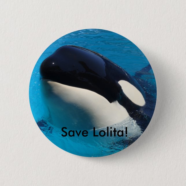 Save Lolita Button (Front)