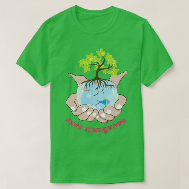 save mangrove T-Shirt (Design Front)