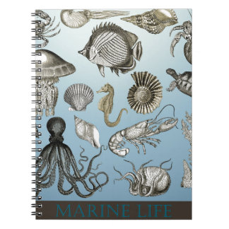 Save Marine Life! Spiral Notebook