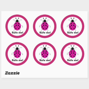 Save me,Protecting nature, personalised, Classic Round Sticker
