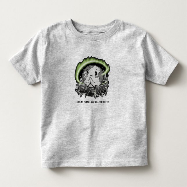 Save Me - Wear Your Message, Inspire Change! Toddler T-Shirt (Front)