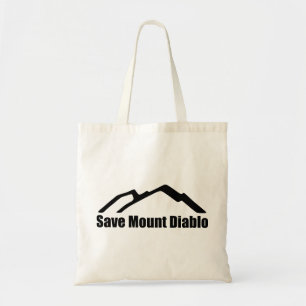 Save Mount Diablo Logo Tote Bag