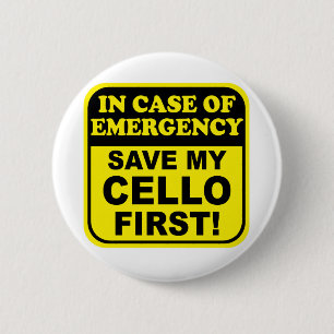 Save My Cello 6 Cm Round Badge
