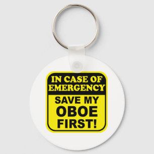 Save My Oboe Key Ring