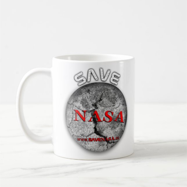 Save NASA! Mug (Left)