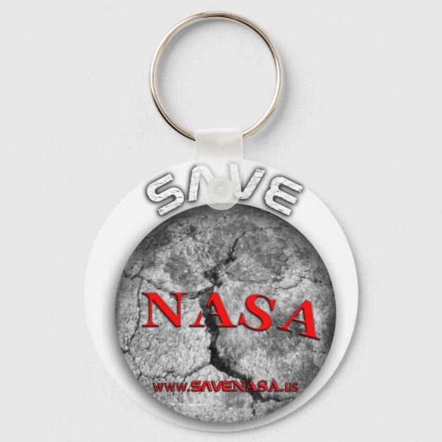 Save NASA! Official Key Chain (Front)
