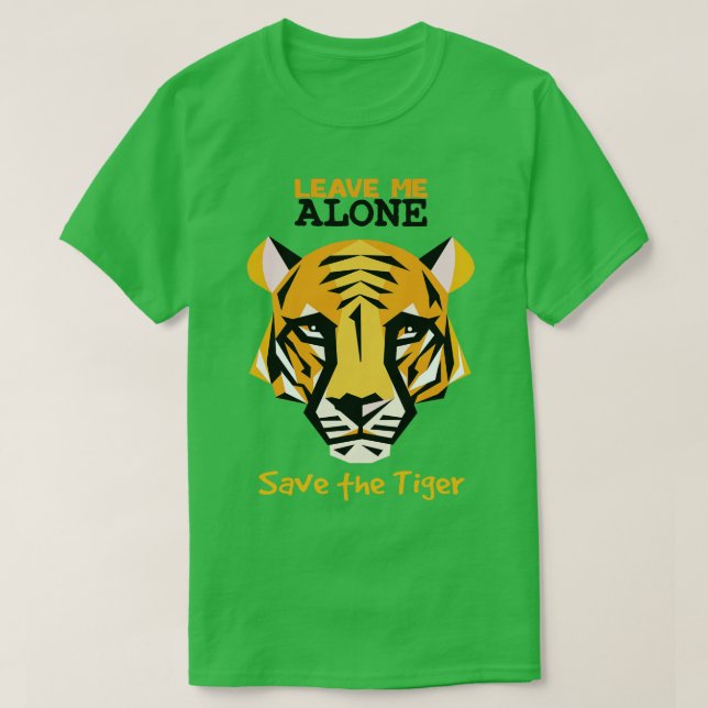 Save Nature for Big Cat T-Shirt (Design Front)