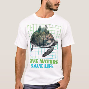 Save Nature protected species Environment Copy Cop T-Shirt