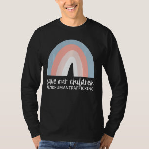 Save Our Children End Human Trafficking Awareness T-Shirt
