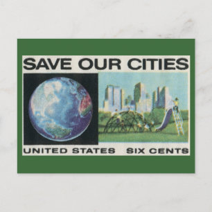 Save Our Cities Postcard