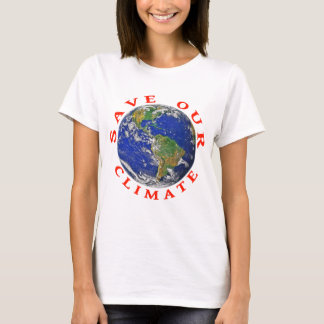 Save Our Climate with Earth T-Shirt