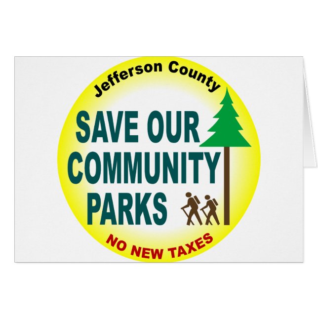 Save Our Community Parks (Front Horizontal)