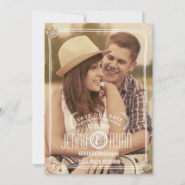 SAVE OUR DATE | SAVE THE DATE ANNOUNCEMENT (Front)