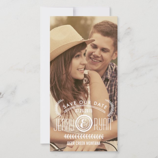 SAVE OUR DATE | SAVE THE DATE ANNOUNCEMENT (Front)