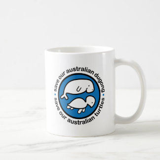 Save our dugong & turtles coffee mug