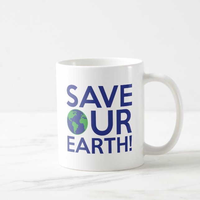 Save Our Earth Coffee Mug (Right)