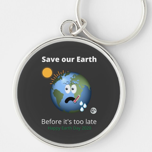 Save our Earth Key Ring (Front)