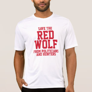 Save our endangered Red Wolf T-Shirt