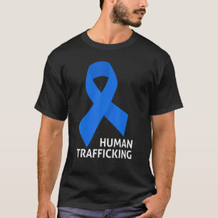Save Our Kids Human Trafficking Awareness Dark Blu T-Shirt
