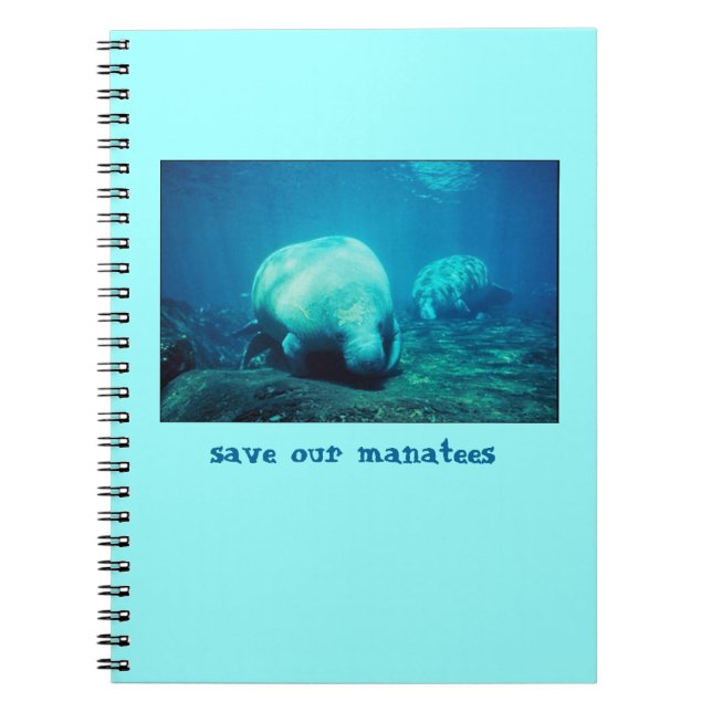 Save Our Manatees Notebook (Front)