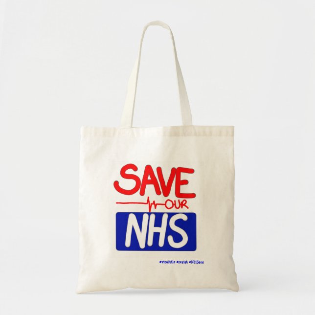 Save Our NHS Tote Bag (Front)