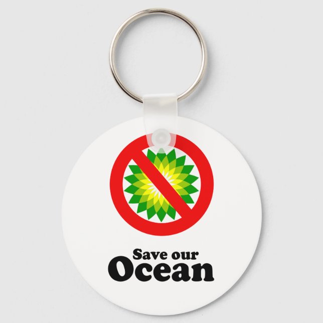 SAVE OUR OCEAN KEY RING (Front)