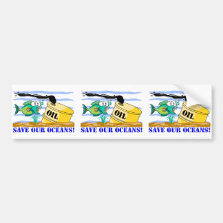 "Save Our Oceans" Bumper Sticker