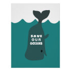 Save Our Oceans Environmental Art Whale Kids