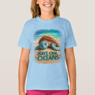 Save our oceans Ocean and Marine Protection T-Shirt